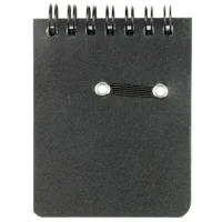 V2575-03 – Beležnica velikosti približno A7 s krogličnim peresom črna