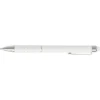 V1657-02 – Kemični svinčnik s touch gumo bela