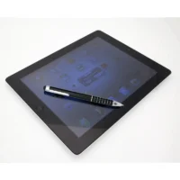 V3245-03 – Kemični svinčnik s touch gumo črna