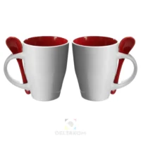 Skodelica keramična V5269 rdeča