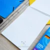 Spiralni blok A4 60 listni črtni notranjost