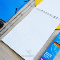 Spiralni blok A4 60 listni črtni notranjost