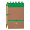 V2335-06 – Beležnica velikosti približno A6 s krogličnim peresom Chapman zelena