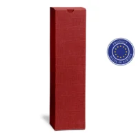Ekskluzivna škatla za vino 1 el. Faye_bordo