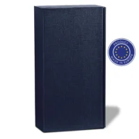 Ekskluzivna škatla za vino 2 el. Reid_mornarsko modra