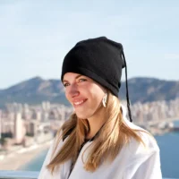 Grelnik za vrat in kapa 2 v 1 črna_Galerija 1