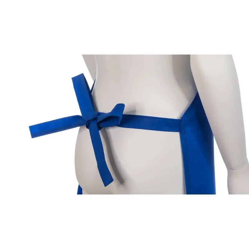 Kuharski komplet kuhinjski predpasnik in kuharska kapa otroška velikost_modra_Galerija 3