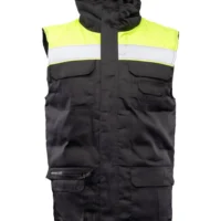 BRASS VISION PLUS Brezrokavnik - rumena in črna