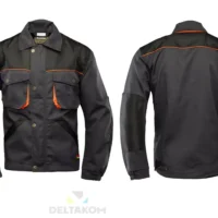 BRIXTON PRACTICAL jakna siva-oranžna