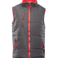 Brezrokavnik COLINO-siva/rdeča