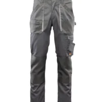 Dolge delovne hlače-Grafit/siva