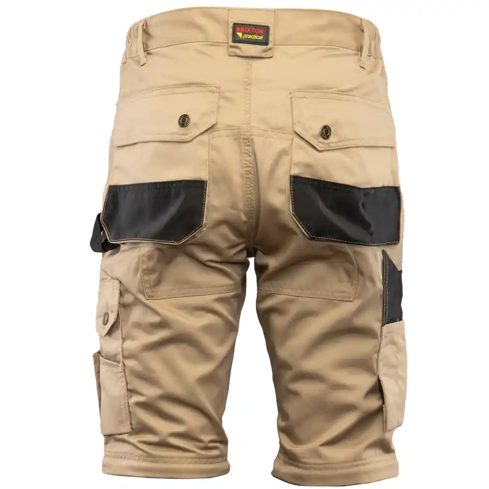 BRIXTON PRACTICAL HLAČE Z ODSTRANLJIVIMI HLAČNICAMI bež - slika 4