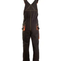 IZOLIRANE HLAČE Z NAPERJAMI-Mornarsko modra-galerija1