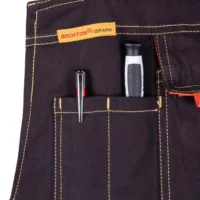 IZOLIRANE HLAČE Z NAPERJAMI-Mornarsko modra-galerija6