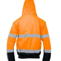 BOMBER JAKNA HI-VI 2W1 Mornarsko modra/rumena galerija9