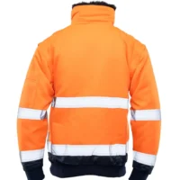 BOMBER JAKNA HI-VI 3W1 Mornarsko modra/oranžna galerija11