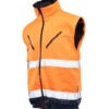 BOMBER JAKNA HI-VI 3W1 Mornarsko modra/oranžna galerija14