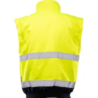 BOMBER JAKNA HI-VI 3W1 Mornarsko modra/oranžna galerija7