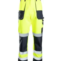 Dolge delovne hlače rumena/Navy galerija7