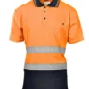 ECO RIVAL POLO MAJICA ČRNA/ORANŽNA Oranžna (_o) galerija