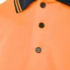 ECO RIVAL POLO MAJICA ČRNA/ORANŽNA Oranžna (_o) galerija6