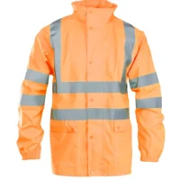 FLASH JACKET POLIESTER/PU Oranžna galerija4