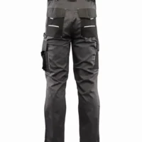 HLAČE Z VZDRŽEVALNIM PASOM SIVE Siva galerija1