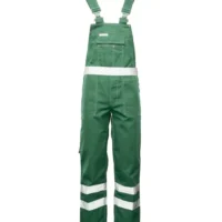 HLAČE Z ŽEPI Zelena/smetanasta 17353 galerija4