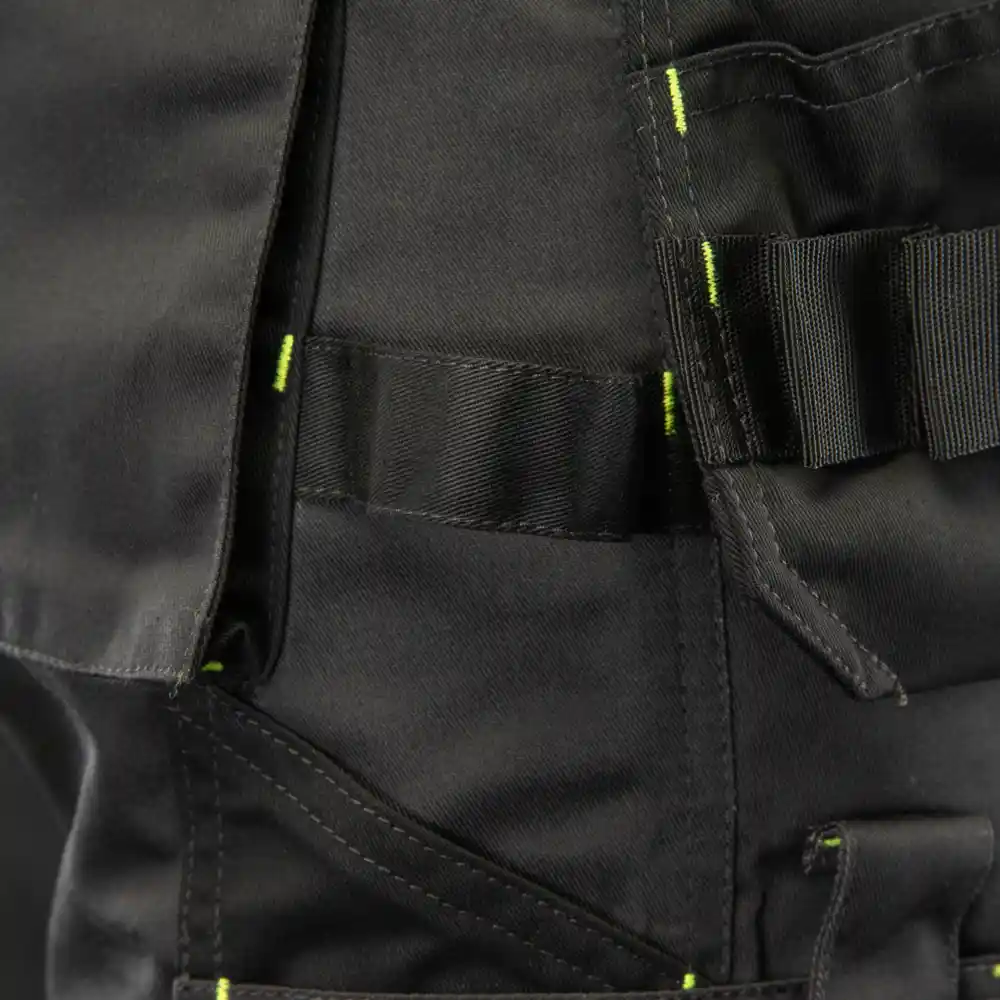 SEVEN KINGS DOLGE DELOVNE HLAČE Siva/YELLOW CAT. II SKF01Y - slika 5