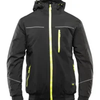 JAKNA SAFE ČRNA Črna/rumena galerija