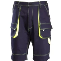 KRATKE HLAČE Mornarsko modra/Rumena