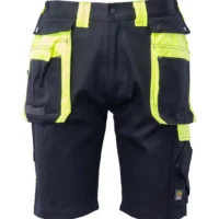 KRATKE HLAČE SOLAR Črna in rumena galerija