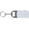 Keyring LED light bottle opener measuring tape 1m bela_Galerija 1