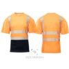 MESH varnostna MAJICA BF-017-O ORANŽNA