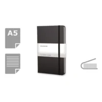 MOLESKINE beležnica pribl. A5 črna