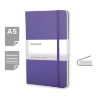 MOLESKINE beležnica pribl. A5 vijolična