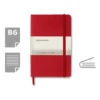 Beležnica MOLESKINE Približno B6 rdeča
