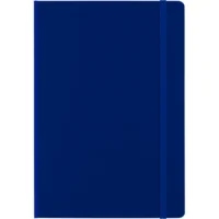 Zapisnik v velikosti približno A5 mornarsko modra