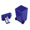 Pencil sharpener "trash can" navy blue_Galerija 1