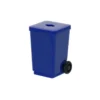Pencil sharpener "trash can" navy blue_Galerija 3