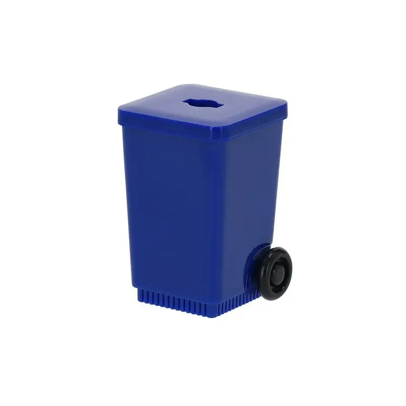 Pencil sharpener "trash can" navy blue_Galerija 3
