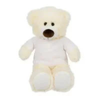 Plišasti medvedek Bernie Cream Junior bela