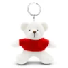 Plišasti medvedek obesek za ključe Davis bela_Galerija 1
