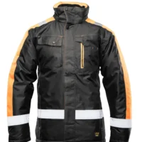 RIVAL zimska jakna ORANŽNA ČRNA