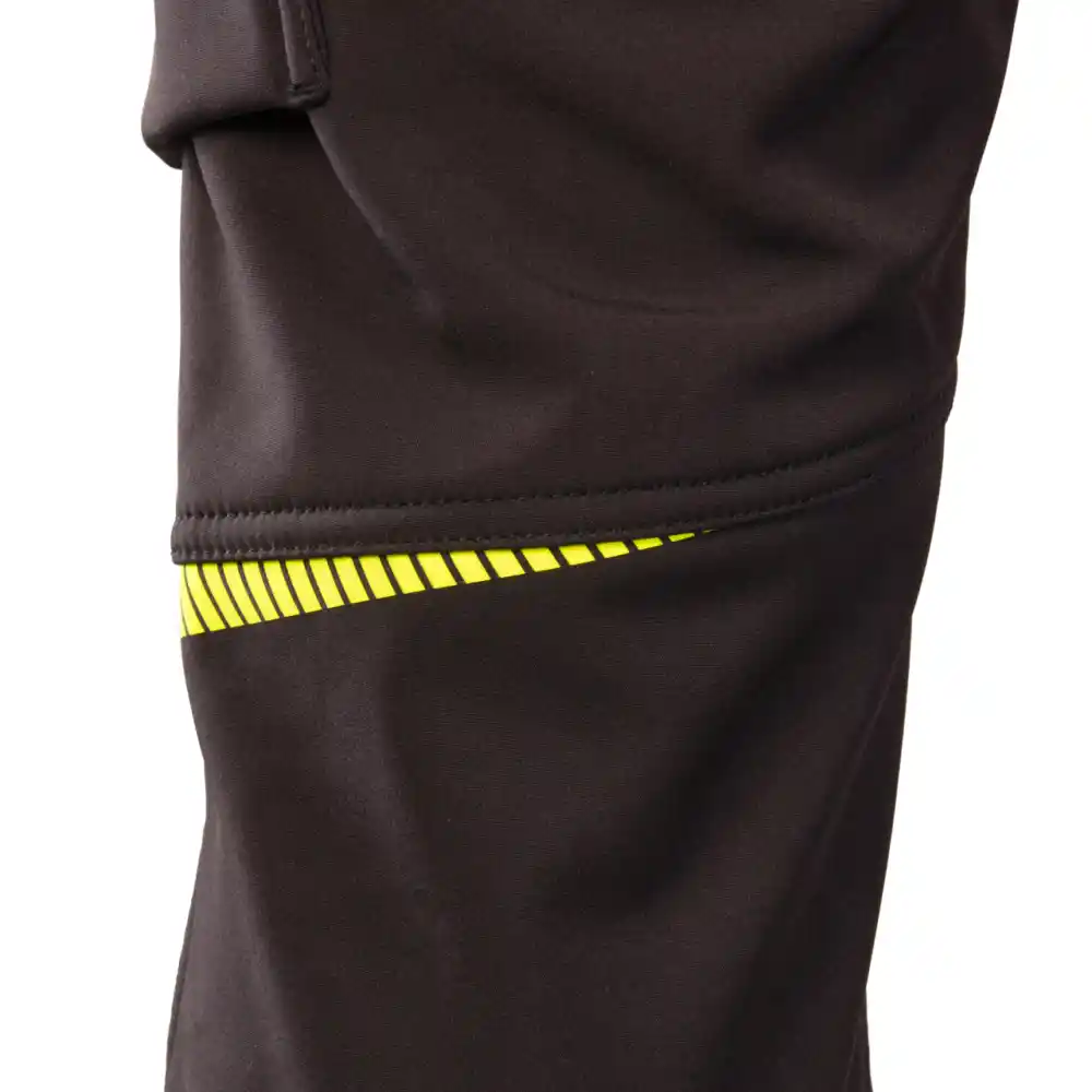 RIVAL SOFTSHELL IZOLIRANE HLAČE ČRNA/RUMENA Črna in rumena galerija13