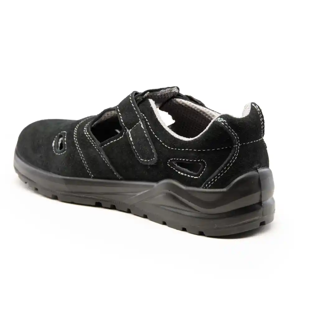 Sandali MXP S1P SR FO črni semiš Črna galerija3