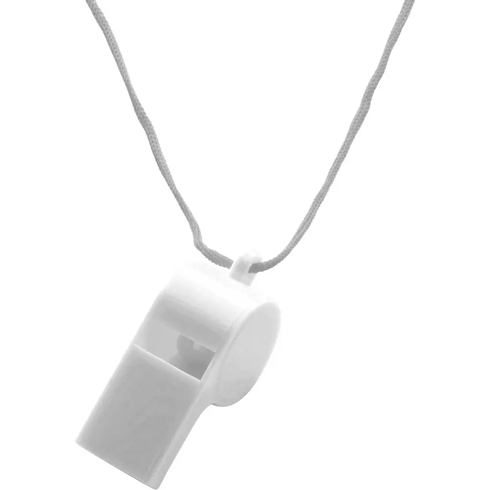 Whistle with neck cord bela