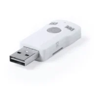 Brezžični sprejemnik mikrofon funkcija odgovarjanja na klice reža za kartico TF bela