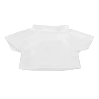 Majica za plišasto igračo bela