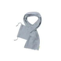 Šal iz organskega bombaža grafit